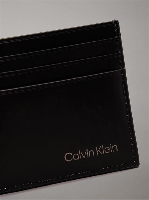 CK SMOOTH CARDHOLDER 6CC CALVIN KLEIN | K50K512074/BEH